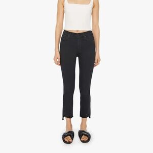 Mother denim the insider step crop fray in not guilty 27